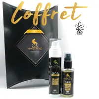Coffret soin tatouage CBD | CARE + SHINE Black Mastang