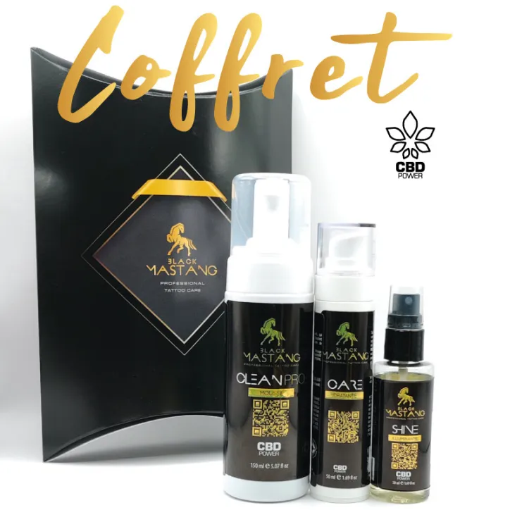 Coffret Intégral pour tatouage – Trio CLEAN PRO + CARE + SHINE