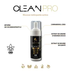 Clean Pro CBD 150ml | Mousse nettoyante tatouage vegan