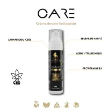 Crème pour tatouage en cicatrisation | Care CBD vegan – Black Mastang