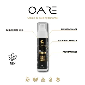 Crème pour tatouage en cicatrisation | Care CBD vegan – Black Mastang