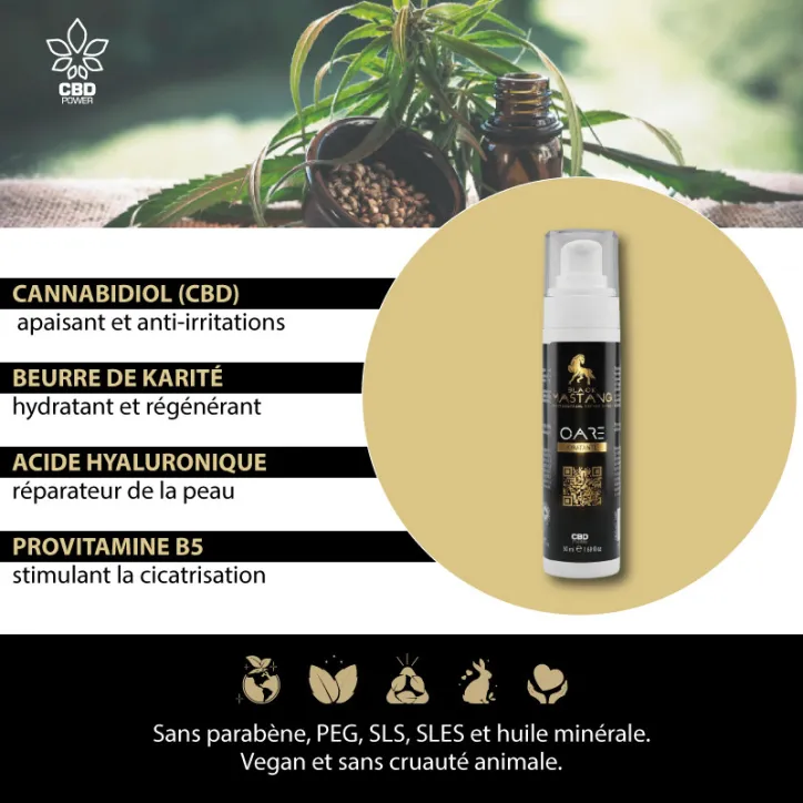 Care – Crème apaisante et hydratante pour tatouage en cicatrisation – 50 mL