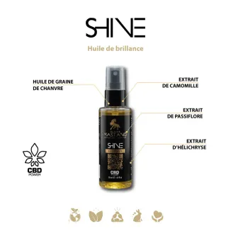 Huile pour tatouage terne | Shine CBD vegan – Black Mastang