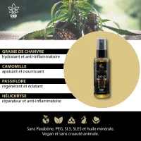 Huile pour tatouage terne | Shine CBD vegan – Black Mastang